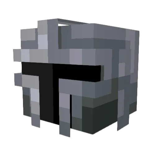thewhoster115 Minecraft avatar head, 3D render