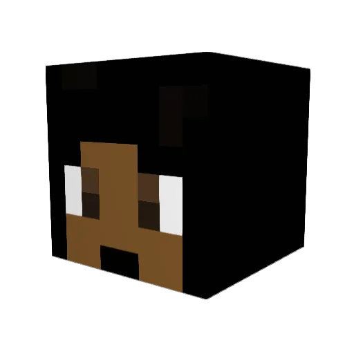 thexminer17 Minecraft avatar head, 3D render