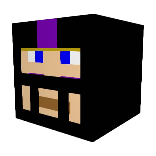 theyhatin1233 Minecraft avatar head, 3D render