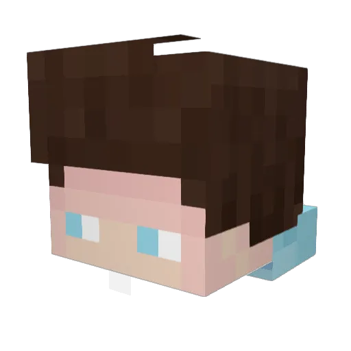 thezOnex Minecraft avatar head, 3D render