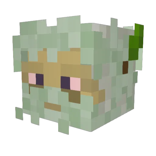 thfcJames Minecraft avatar head, 3D render