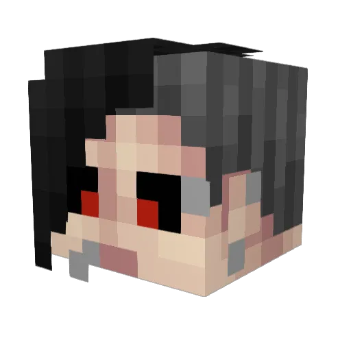 thgtrolleater Minecraft avatar head, 3D render