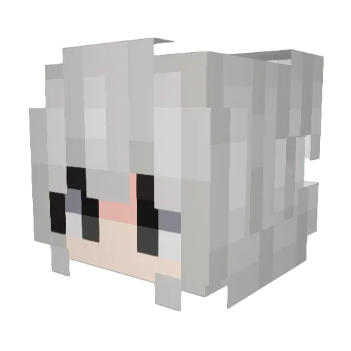 thiag0 Minecraft avatar head, 3D render