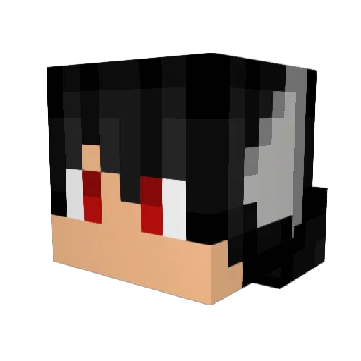 thibeau07 Minecraft avatar head, 3D render