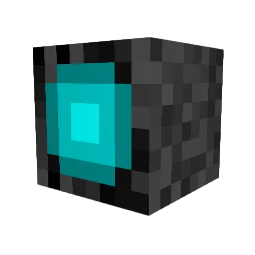 thiccetable Minecraft avatar head, 3D render