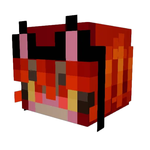 thiccfroggy69 Minecraft avatar head, 3D render