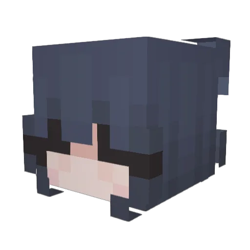 thickbbg420 Minecraft avatar head, 3D render
