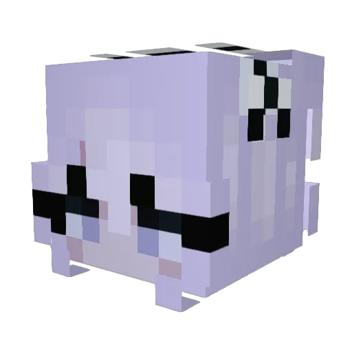 thicknthin1127 Minecraft avatar head, 3D render