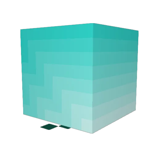thingweight Minecraft avatar head, 3D render