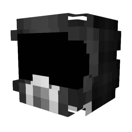 thinking_wombat Minecraft avatar head, 3D render