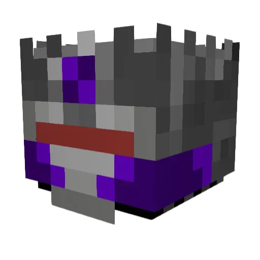 thinmintqueen15 Minecraft avatar head, 3D render