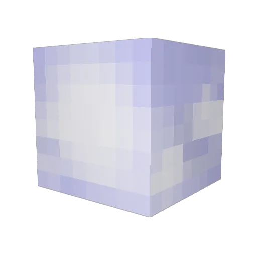 thirdpersoned Minecraft avatar head, 3D render