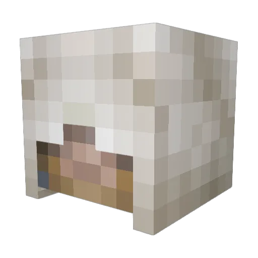 thiseas12 Minecraft avatar head, 3D render