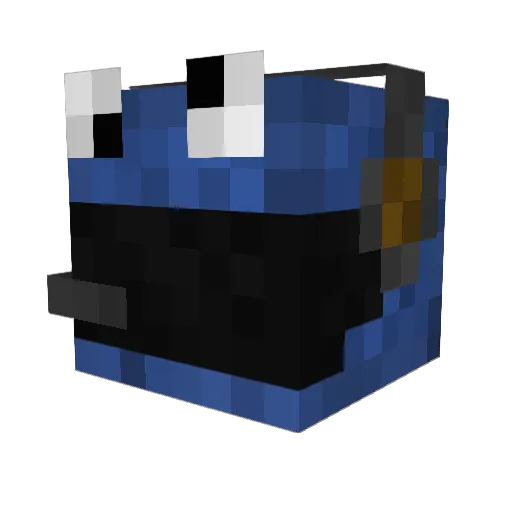 thisismadness Minecraft avatar head, 3D render