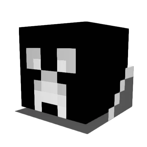 thisispower Minecraft avatar head, 3D render