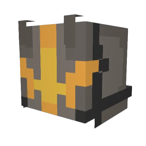 thismightbeken Minecraft avatar head, 3D render