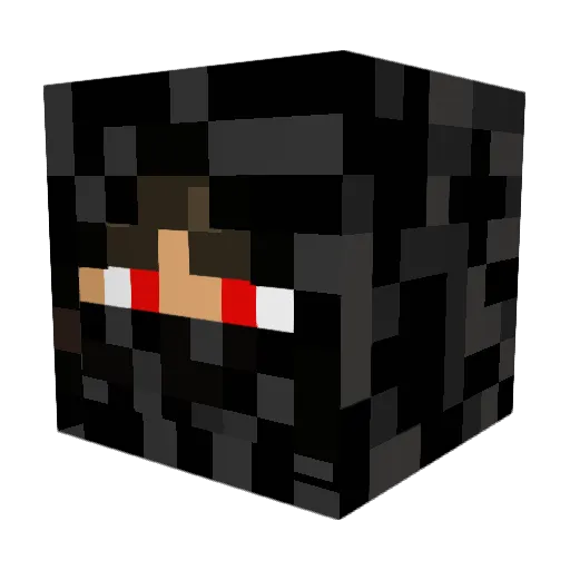 thom5858 Minecraft avatar head, 3D render