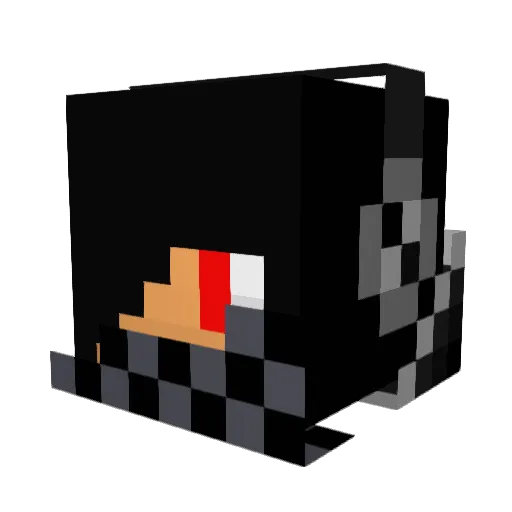 thomas20062000 Minecraft avatar head, 3D render