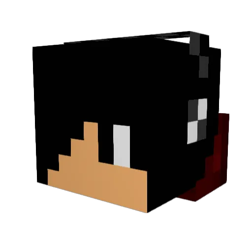 thomas2203 Minecraft avatar head, 3D render