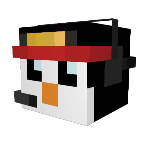 thomas6565614 Minecraft avatar head, 3D render