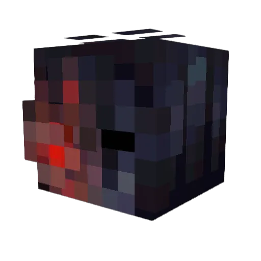 thomas757 Minecraft avatar head, 3D render