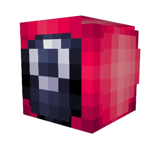 thomasG13 Minecraft avatar head, 3D render
