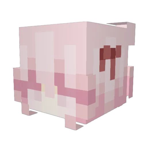 thomascoma Minecraft avatar head, 3D render