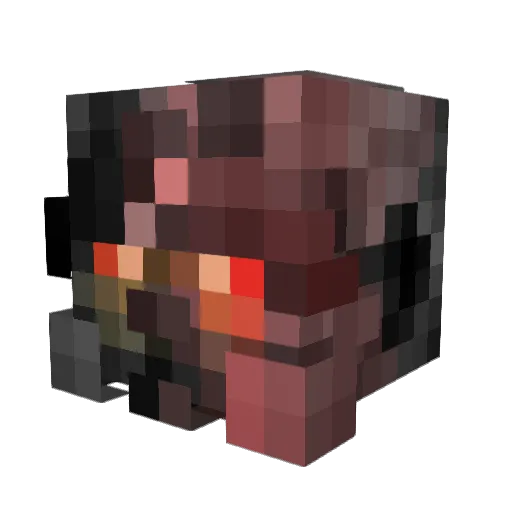 thomasddennis Minecraft avatar head, 3D render