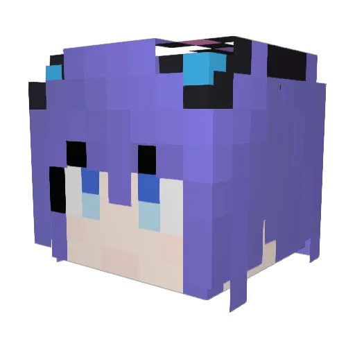 thomasgaming0901 Minecraft avatar head, 3D render