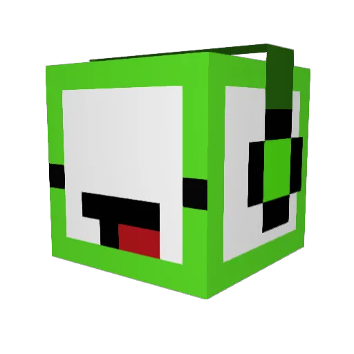 thomash_07 Minecraft avatar head, 3D render