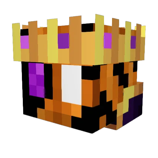 thomasv125 Minecraft avatar head, 3D render