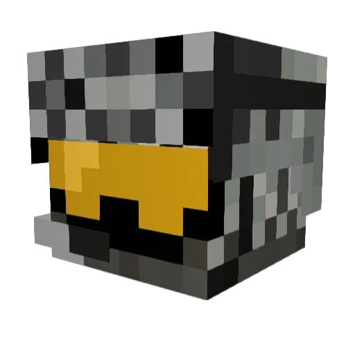 thomasvest8 Minecraft avatar head, 3D render