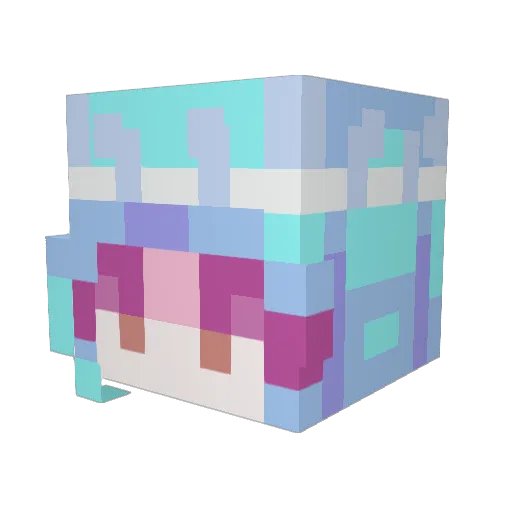 thomausi Minecraft avatar head, 3D render