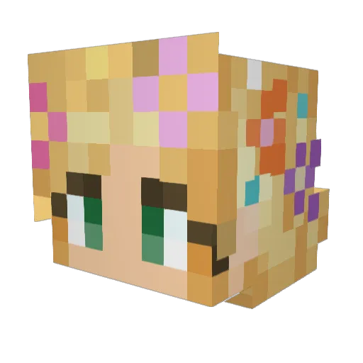 thommygtr Minecraft avatar head, 3D render