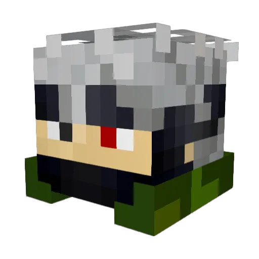 thomy67 Minecraft avatar head, 3D render