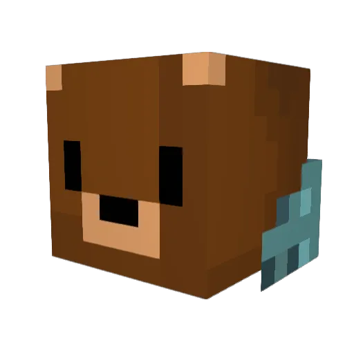 thoor211 Minecraft avatar head, 3D render