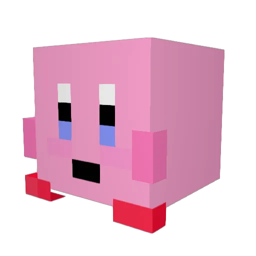 thorny_c Minecraft avatar head, 3D render