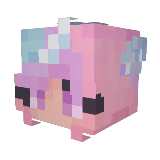 thorodinn Minecraft avatar head, 3D render