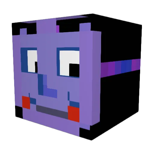 thorsfire Minecraft avatar head, 3D render
