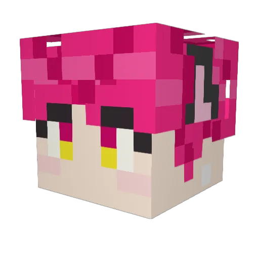 thosepeople Minecraft avatar head, 3D render