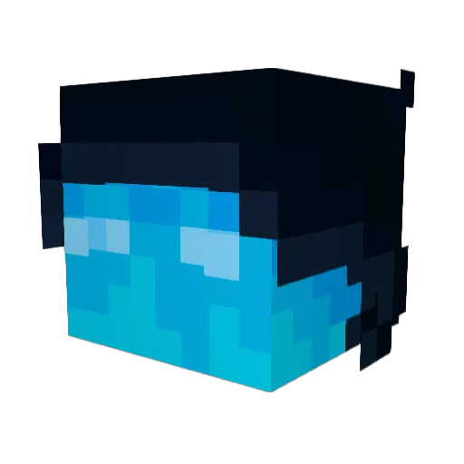 thranxes Minecraft avatar head, 3D render