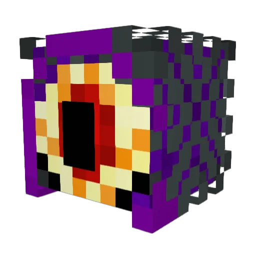 three141592658 Minecraft avatar head, 3D render