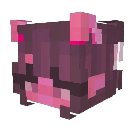 threemilk Minecraft avatar head, 3D render