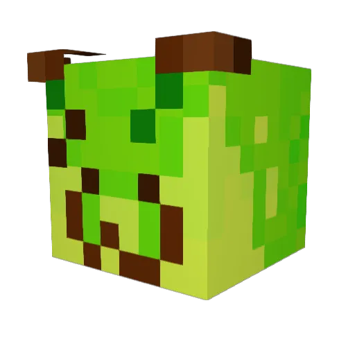 thrsiller Minecraft avatar head, 3D render
