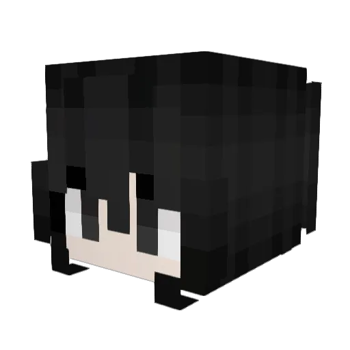 thsklaudia Minecraft avatar head, 3D render