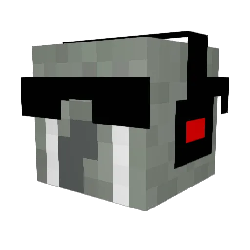 thtawsome1 Minecraft avatar head, 3D render
