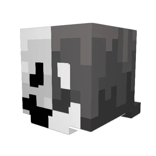 thundagoon Minecraft avatar head, 3D render