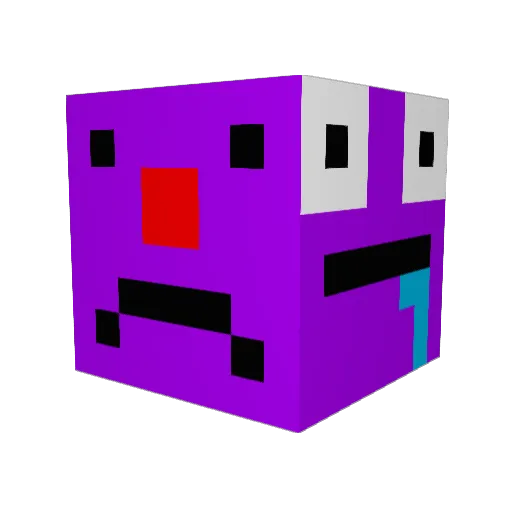 thunder_lord13 Minecraft avatar head, 3D render