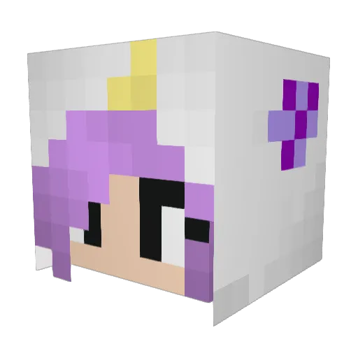 thunderball321 Minecraft avatar head, 3D render