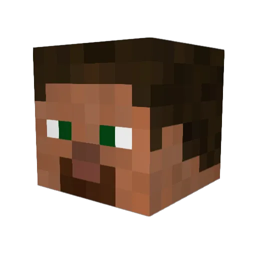 thunderboy109 Minecraft avatar head, 3D render